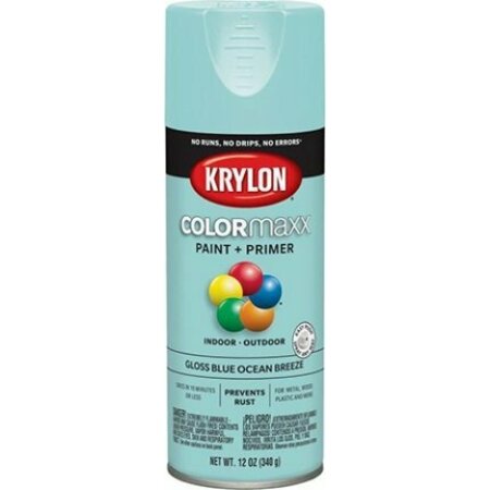 KRYLON 5506 COLORMAXX 12 OZ BL OCEAN BRZE GLOSS K05506007